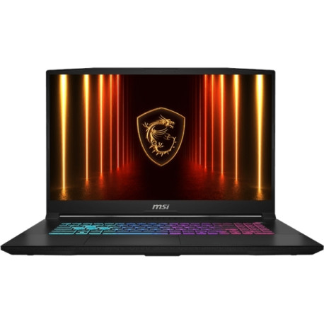 Laptop MSI Katana 17 HX B14WFK i7 / 16GB / 1TB SSD / 17.3" QHD 240Hz IPS / NVIDIA GeForce RTX 5060 / Windows 11 Pro / black