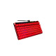 Tipkovnica ASUS ROG Falchion Ace 75HE, ROG HFX V2 Mag Analog, RGB, lava red, US