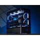 Komplet za tekočinsko hlajenje AIO Liquid Cooler DeepCool LT360 VISION, 360mm, LCD, ARGB, črn