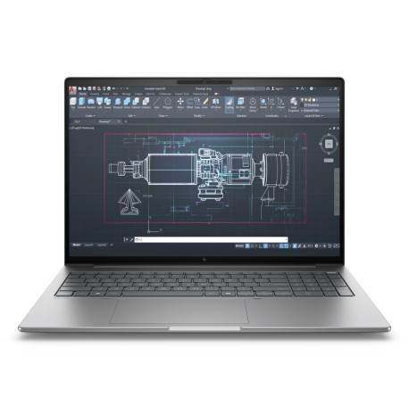 HP ZBook 8 G1i 16 | U7 265H | 16GB RAM | 1TB SSD | RTX 500 Ada (4GB) / Core Ultra 7 / RAM 16 GB / 1TB SSD / 16,0" WUXGA