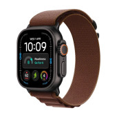 Watch Apple Watch Ultra 4 (2026) 5G 49mm  Black Titanium Case with Burgundy Alpine Loop M - Black