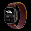 Watch Apple Watch Ultra 4 (2026) 5G 49mm Black Titanium Case with Trail Loop Burgundy - Titanium Black