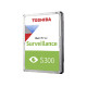 Toshiba S300 unutarnji čvrsti disk 6 TB 5400 RPM 256 MB 3.5" SATA