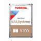 Toshiba N300 unutarnji čvrsti disk 10 TB 7200 RPM 512 MB 3.5" Serijski ATA III