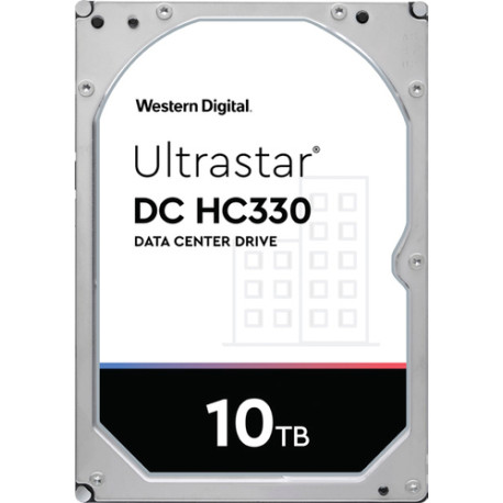 Western Digital Ultrastar DC HC330 unutarnji čvrsti disk 10 TB 7200 RPM 256 MB 3.5" Serijski ATA III