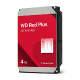 Western Digital Red Plus WD40EFZZ unutarnji čvrsti disk 4 TB 5400 RPM 128 MB 3.5" Serijski ATA III