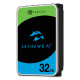 Seagate SkyHawk AI unutarnji čvrsti disk 32 TB 512 MB 3.5" Serijski ATA III