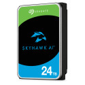 Seagate SkyHawk AI 24 TB 7200 RPM 512 MB 3.5" Serijski ATA III