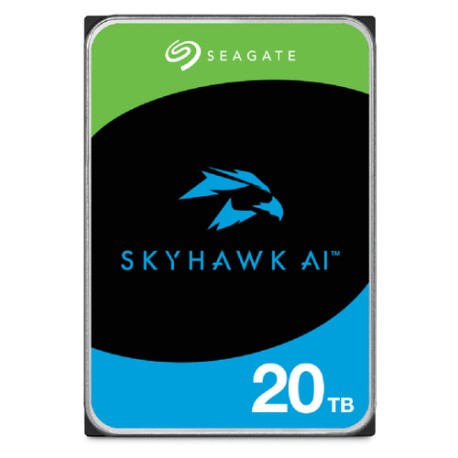 Seagate SkyHawk AI unutarnji čvrsti disk 20 TB 7200 RPM 512 MB 3.5" Serijski ATA III