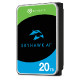 Seagate SkyHawk AI unutarnji čvrsti disk 20 TB 7200 RPM 512 MB 3.5" Serijski ATA III