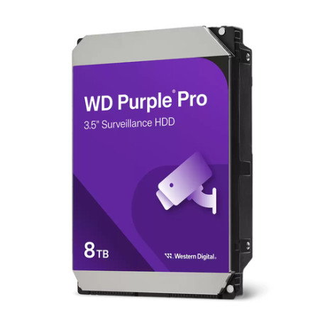 Western Digital Purple Pro Smart Video HDD 8TB unutarnji čvrsti disk 7200 RPM 3.5" SATA