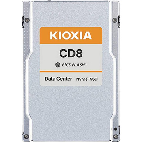 KIOXIA CD8P-R 7.68TB 2.5" U.2 PCIe Gen5 NVMe SSD (12000/5500 MB/s)
