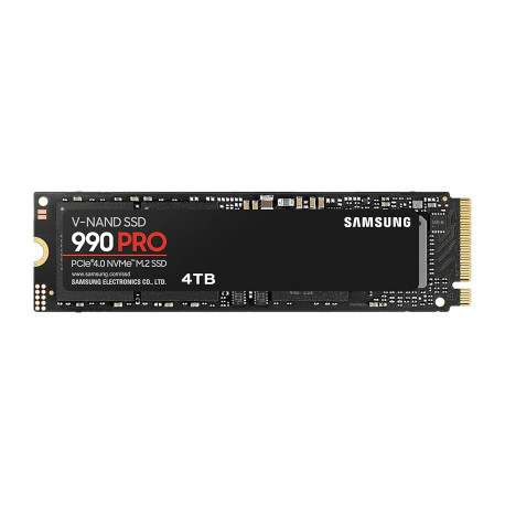 Samsung 990 PRO 4TB M.2 2280 PCIe 4.0 x4 NVMe SSD (7450/6900 MB/s)