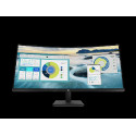 Monitor HP P34hc G4 86,4 cm (34") 3440x1440 (UWQHD) VA LED 100 Hz ukrivljen