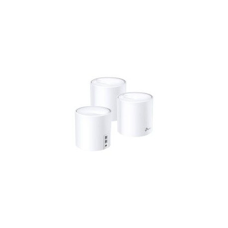 AX5400 Whole Home Mesh Wi-Fi 6 System SPEED: 574 Mbps at 2.4 GHz + 2402 Mbps at 5 GHz SPEC: 4× Inter
