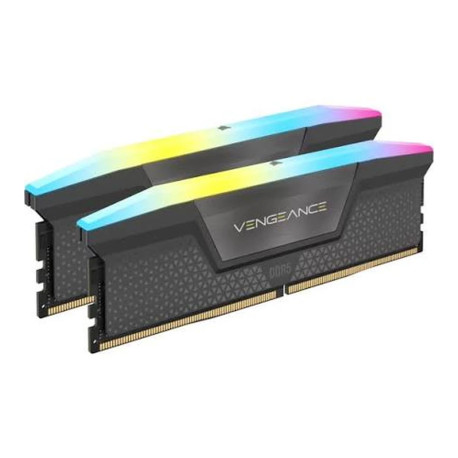 CORSAIR VENGEANCE RGB DDR5 32GB (2 x 16GB) DDR5 6000 CL38-48-48-96 1.35V Intel XMP & AMD EXPO - GREY