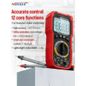 NOYAFA NF-628 6000-Count Digital Multimeter with NCV, 1000V DC 750V AC, 10A