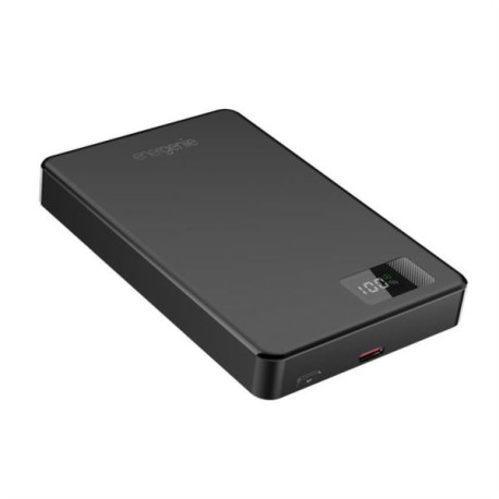 Gembird 15 W Magnetic wireless powerbank with LCD, 10000 mAh, black