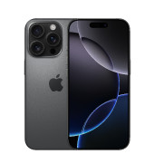 Refurbished Apple iPhone 16 Pro, 128GB, Black