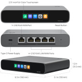 TP-Link Fusion 2.5G | Omada Fusion Pro 2.5G Gateway with SSD Tray