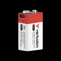 Verbatim 9V-6LR61 USB-C punjiva baterija, 9.0V, 335 mAh (1 komad)