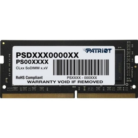 Patriot SO-DIMM 8GB DDR4 3200MHz CL22 1.2V