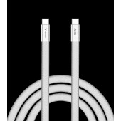 Verbatim Sync & Charge SoftTouch kabel USB-C na USB-C, M/M, 60W PD3.0, bijeli, 1.2m