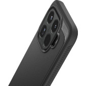 Spigen Rugged Armor, matte black - Xiaomi 15T Pro