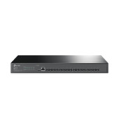 TP-Link 16-Port Omada JetStream Managed preklopnik (Switch) 10GE SFP+ L2+, 16×10G SFP+, RJ45/Micro-USB Console Port, 1U 19" R