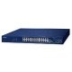 PLANET Layer 3 24-Port 10/100/1000T + 4-Port 10G SFP+ Managed Ethernet Switch