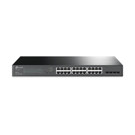 TP-Link Omada SG2428P upravljivi 28-portni Gigabit PoE+ mrežni preklopnik, 24× RJ45, 4× SFP, PoE 250W, Omada SDN