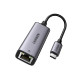 UGREEN USB-C Gigabit Ethernet mrežni adapter 10/100/1000 Mbps RJ45