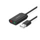UGREEN vanjska USB zvučna kartica s podrškom za slušalice i mikrofon, 15cm