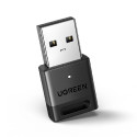 UGREEN Bluetooth USB adapter za Windows, povezivanje do 5 uređaja, Plug & Play, crni