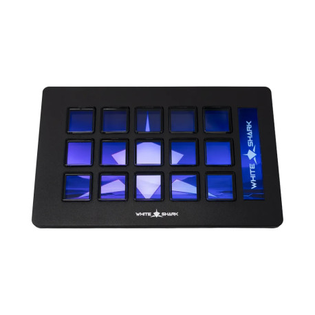 WHITE SHARK STREAM DOCK WSD-100 QILAUT 15 tipki crni