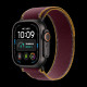 Watch Apple Watch Ultra 4 (2026) 5G 49mm Black Titanium Case with Burgundy Trail Loop M/L - Burgundy
