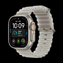 Watch Apple Watch Ultra 4 (2026) 5G 49mm Natural Titanium Case with Translucent Grey Ocean Band - Titanium Natural