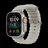 Watch Apple Watch Ultra 4 (2026) 5G 49mm Natural Titanium Case with Translucent Grey Ocean Band - Titanium Natural