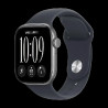 Watch Apple Watch Series 12 (2026) GPS 42mm Space Grey Aluminium Case with Navy Blue Sport Band S/M - Space Gray