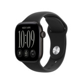 Watch Apple Watch Series 12 (2026) GPS 42mm Black Aluminium Case with Black Sport Band M/L - Black