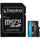 Kingston 64GB microSDXC Canvas Go Plus Gen4 200MB/s A2 U3 V30 Card + Adapter