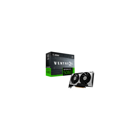 MSI Video Card NVIDIA GeForce RTX 5060 8G VENTUS 2X OC V1 (8GB GDDR7/128bit, 3xDP, 1xHDMI, PCIe Gen