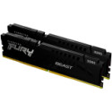 Kingston DRAM 16GB 5200MT/s DDR5 CL40 DIMM (Kit of 2) FURY Beast Black XMP