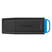 KINGSTON 128GB Portable USB 3.2 Gen 1 DataTraveler Exodia Black/Blue