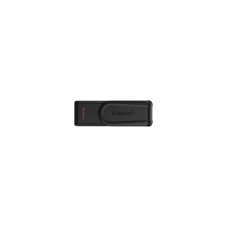 Kingston  64GB Portable USB 3.2 Gen 1 DataTraveler Exodia S (Black/Black)