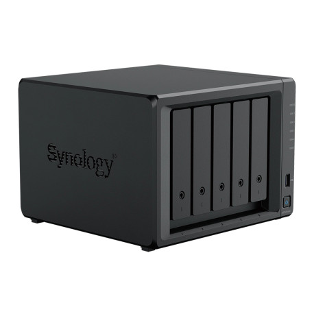 Synology DS1525neo+ Tower, 5-BAY, CPU AMD Ryzen V1500B, 4 core 2.2 GHz, 4 GB DDR4 non-ECC SODIMM, 2x