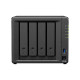 Syology DS925neo+, Tower, 4-BAY, CPU AMD Ryzen V1500B 4 core 2.2 GHz, 4 GB DDR4 non-ECC SODIMM, 2x R