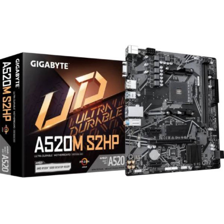 Gigabyte GA-A520M-S2HP,AM4,S3, U3, mATX