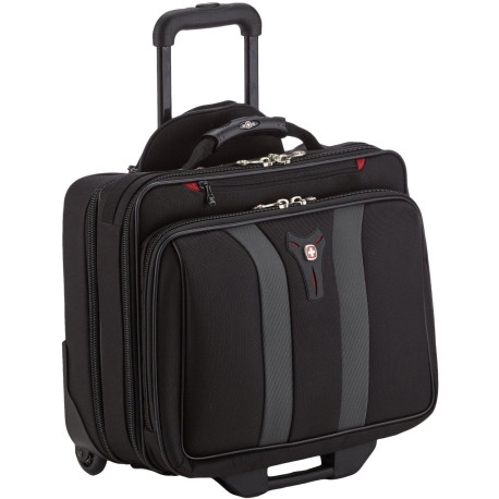 Wenger torba Granada Wheeled sa kotačićima za prijenosnike do 17", crna