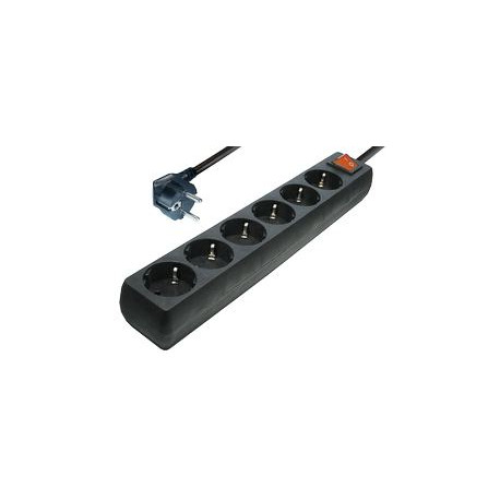 Transmedia 6-way power strip